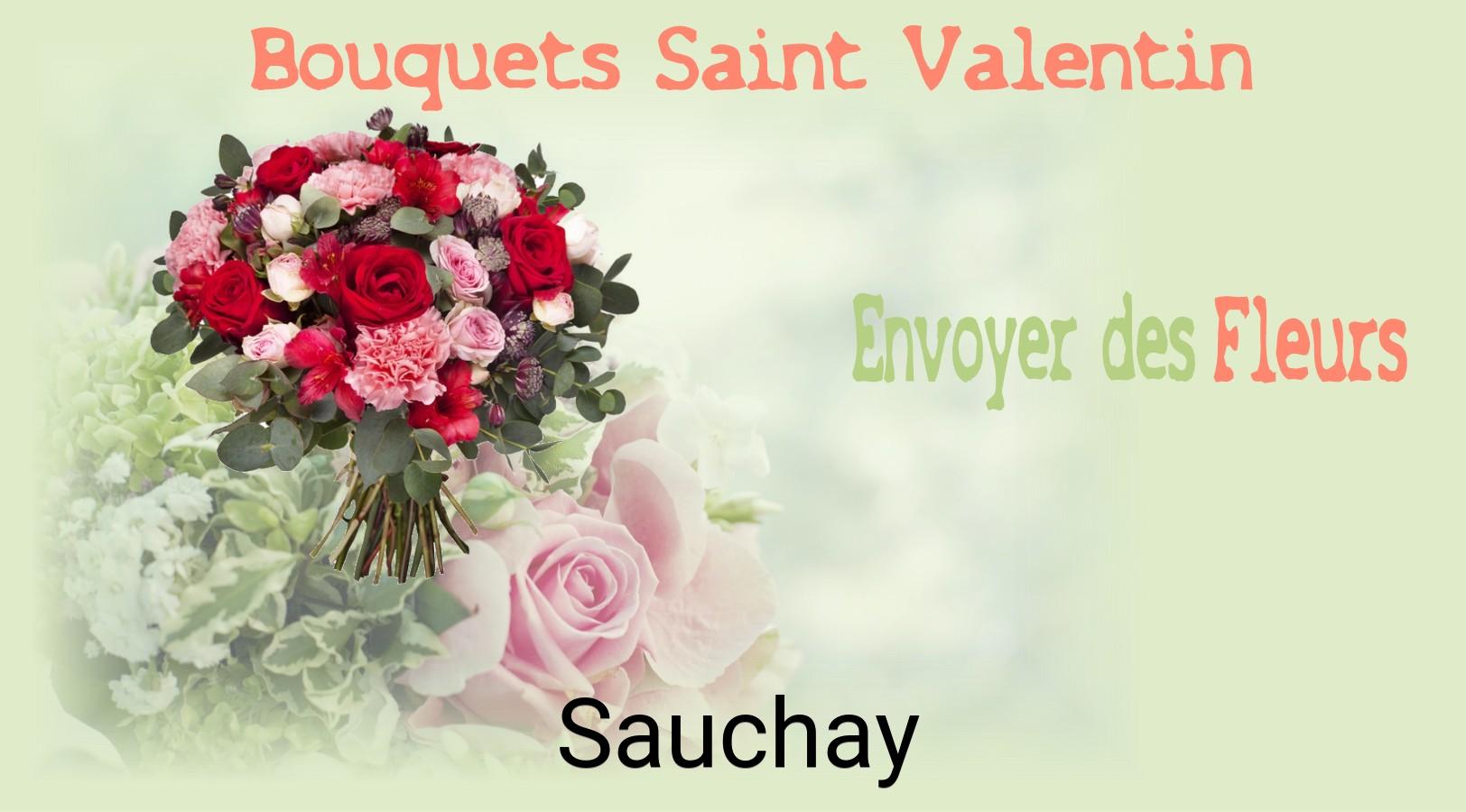 Roses de Saint-Valentin livrées à Sauchay